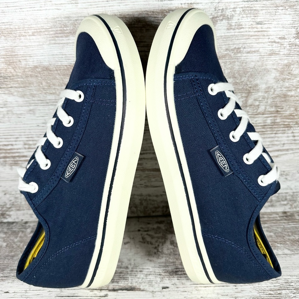 Keen Women's Navy and White Sneakers - Picture 5 of 8